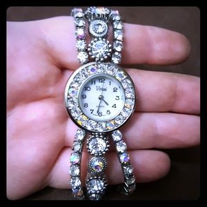 Rhinestone super sparkly watch!